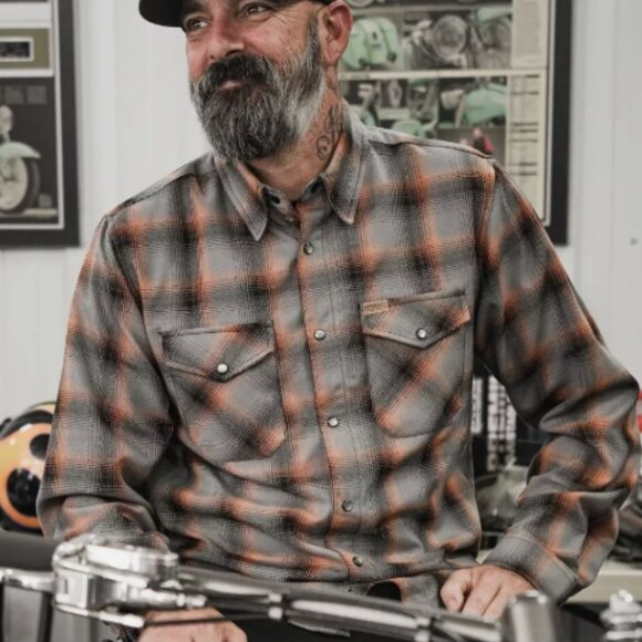 Dixxon "Quantico Big Bore" Flannel NIB XL Extra Large - Rare Sturgis Harley - Picture 6 of 6